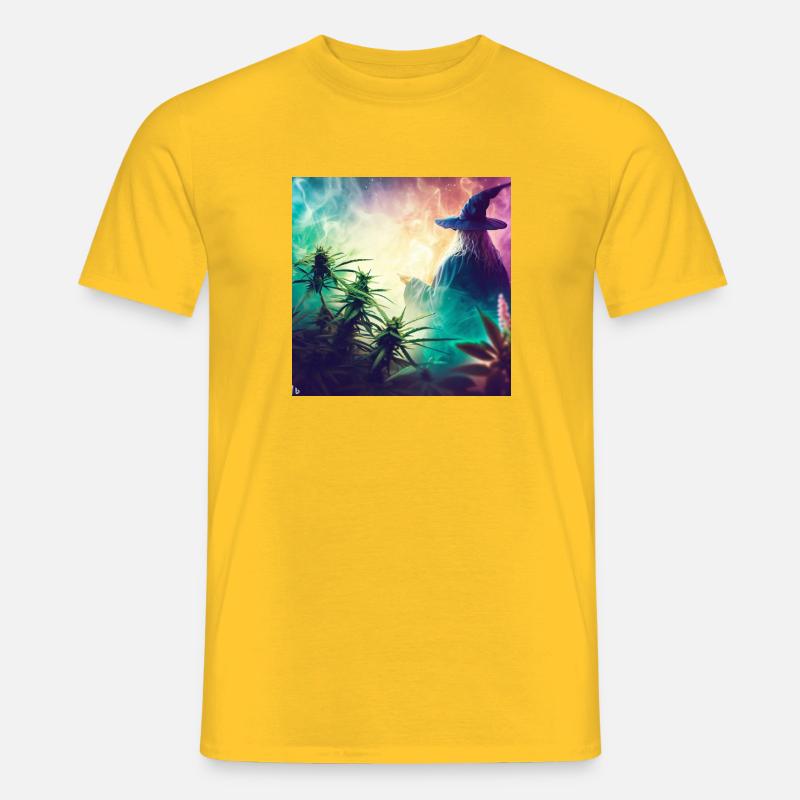 d91f0fd9 0b83 4e97 a8df 64838d3fa03d - Männer T-Shirt - Gelb
