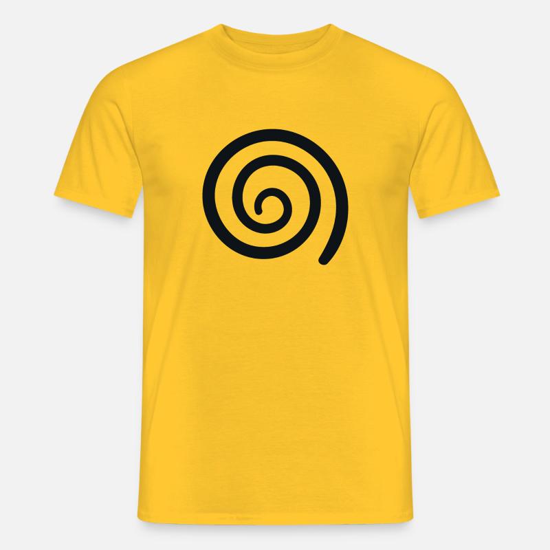 Virvel hvirvel - Mænd T-shirt - gul