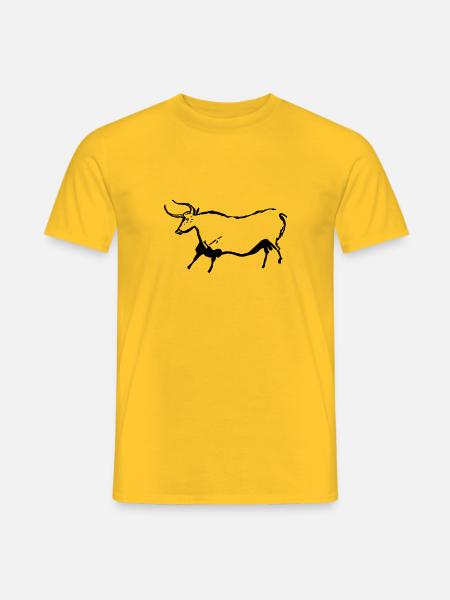 Auroch - Männer T-Shirt - Gelb