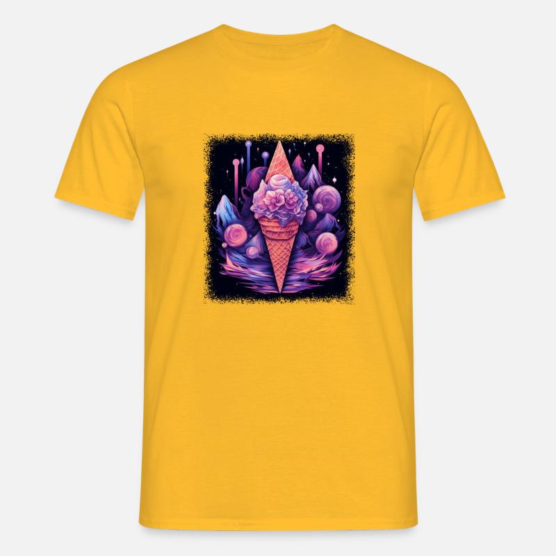 Langage de programmation Gift Computer - T-shirt Homme - jaune