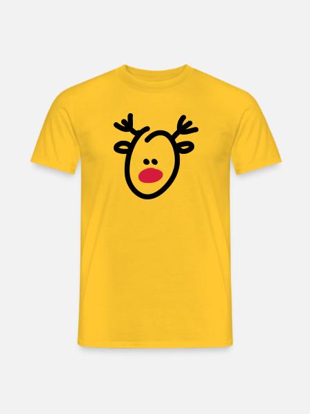 rudi - Men's T-Shirt - yellow