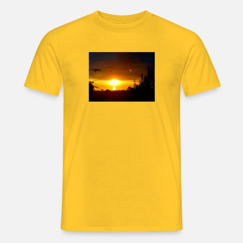 20180808 175320 EFFECTS - T-shirt homme - jaune