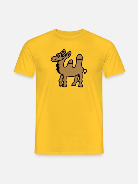 Camel - Men's T-Shirt - yellow