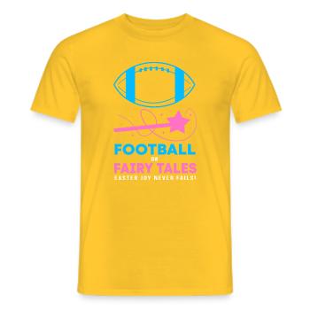 Gender Reveal Ostern Werdende Mutter - Männer T-Shirt - Gelb - Vorne - AI Model Male 178 dark (178cm)