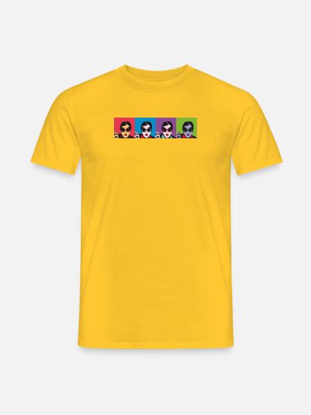 Glamour Rebel - Men's T-Shirt - yellow
