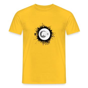 Ay-Türkiye - T-shirt homme - jaune - Devant - AI Model Male 178 dark (178cm)