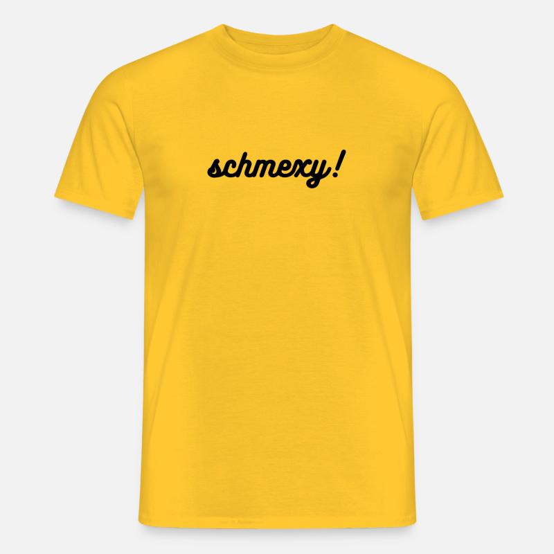 Schmexy! - Männer T-Shirt - Gelb