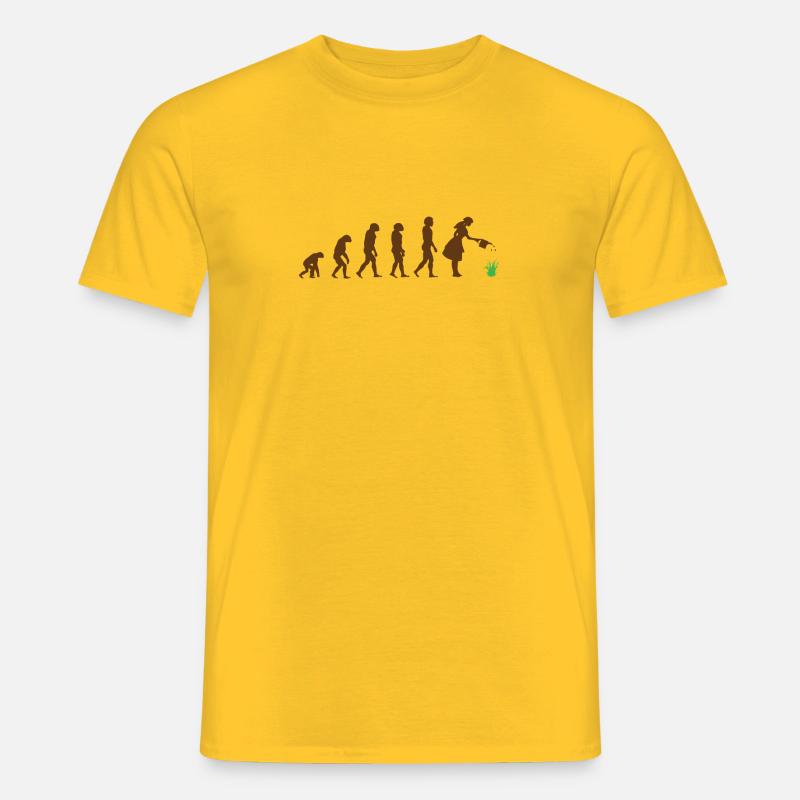 Garten - Männer T-Shirt - Gelb