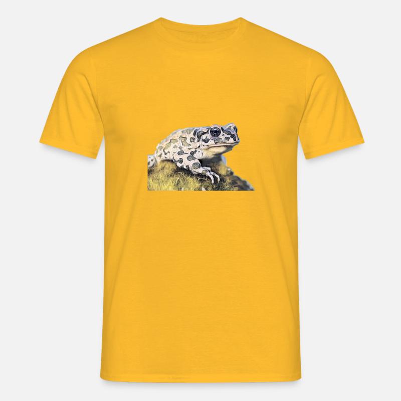 Frog, Toad, Unke - Men's T-Shirt - yellow