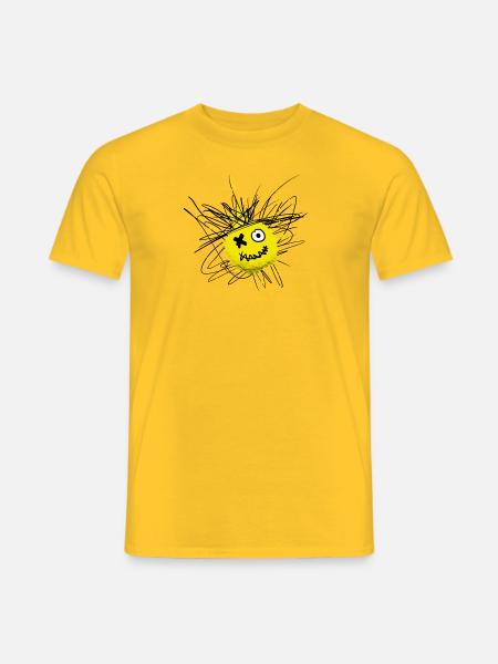 Kklecks - Männer T-Shirt - Gelb