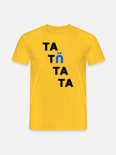 tatuetata - Männer T-Shirt - Gelb