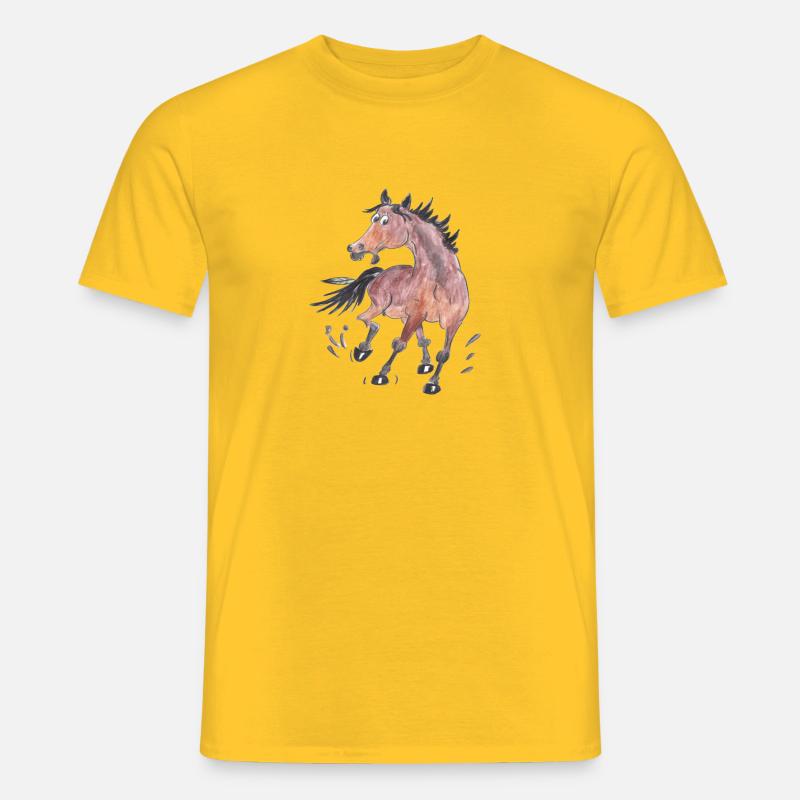 Yuma - Männer T-Shirt - Gelb