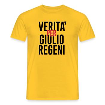 TRUTH - Men's T-Shirt - yellow - Front - AI Model Male 178 dark (178cm)
