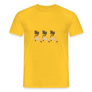 renne - T-shirt homme - jaune - Devant - AI Model Male 178 dark (178cm)