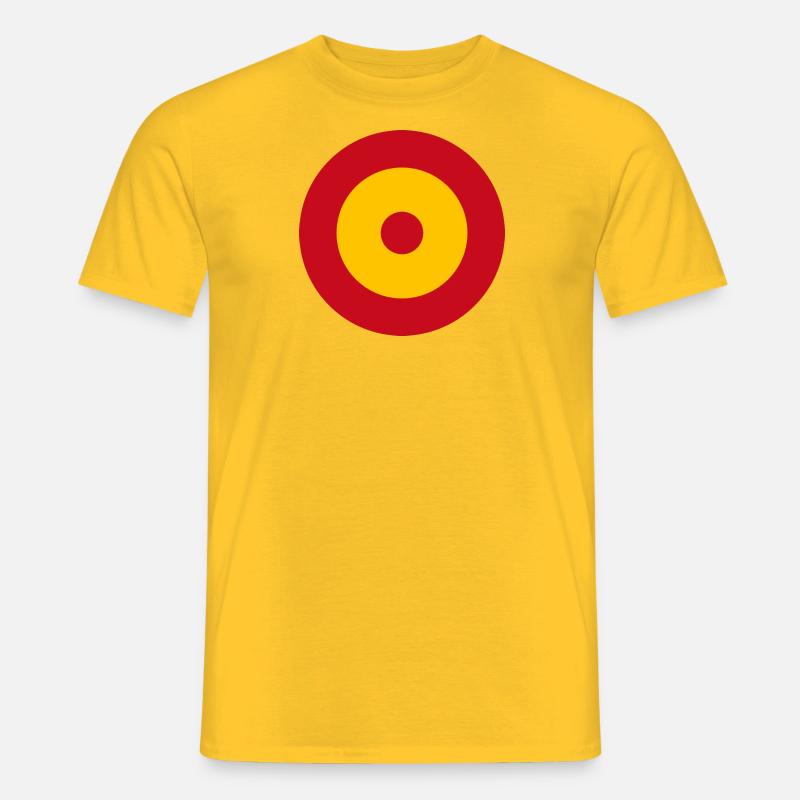 COCARDE SPANIEN/1808 - Männer T-Shirt - Gelb