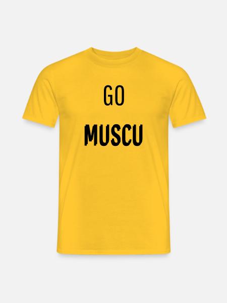 Go Muscu - Men's T-Shirt - yellow