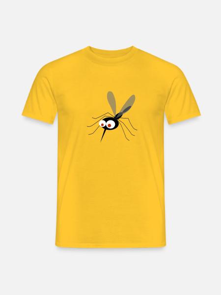 mosquito zzzPaf - Men's T-Shirt - yellow