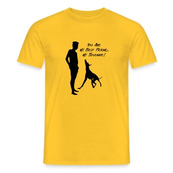 Soulmates - Männer T-Shirt - Gelb - Vorne - AI Model Male 178 dark (178cm)