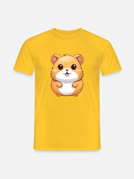 Hamster - T-shirt homme - jaune