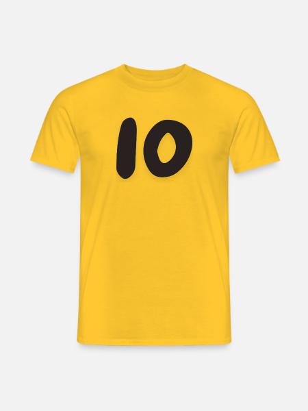 10 - Men's T-Shirt - yellow