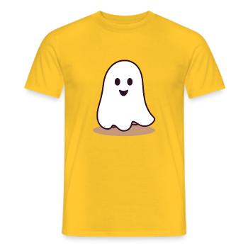 Halloween-Spaß für Kinder - Männer T-Shirt - Gelb - Vorne - AI Model Male 178 dark (178cm)