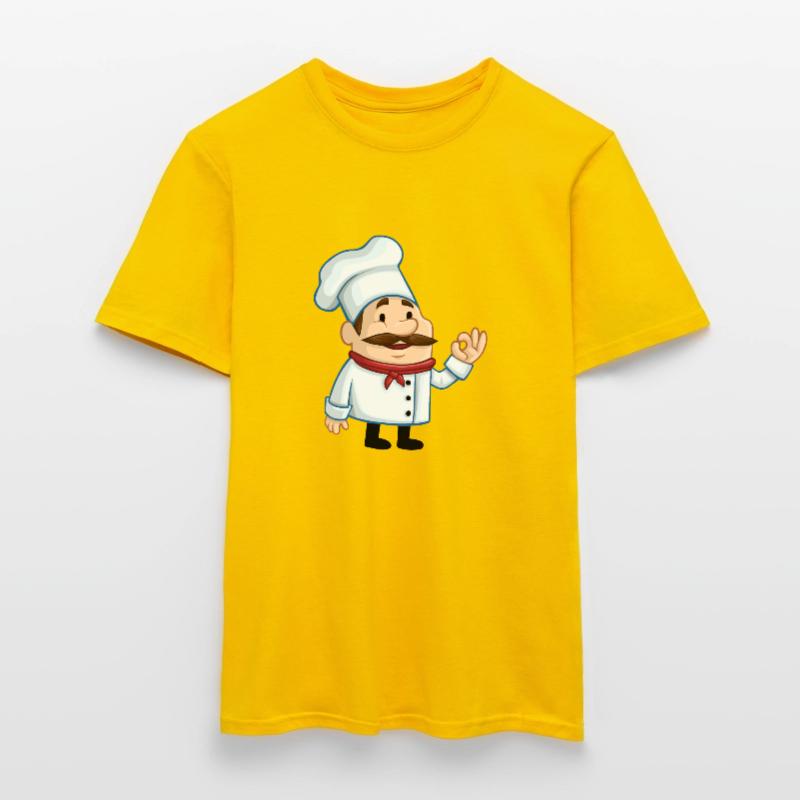 chef chef baker baecker kitchen kitchen kitchen1 Men's T-Shirt