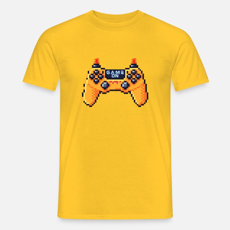Game - Männer T-Shirt - Gelb