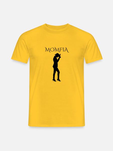 MOMFIA - Men's T-Shirt - yellow