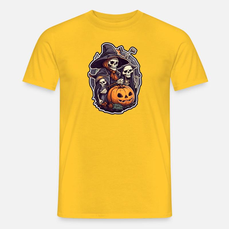 witch3 - Männer T-Shirt - Gelb