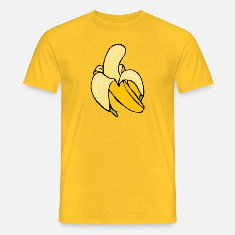 Banane 5 A - Männer T-Shirt - Gelb