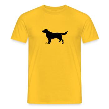 Deutscher Wachtelhund - Männer T-Shirt - Gelb - Vorne - AI Model Male 178 dark (178cm)