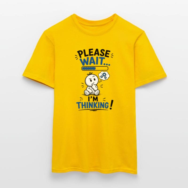 Wait... Loading reflection Men's T-Shirt
