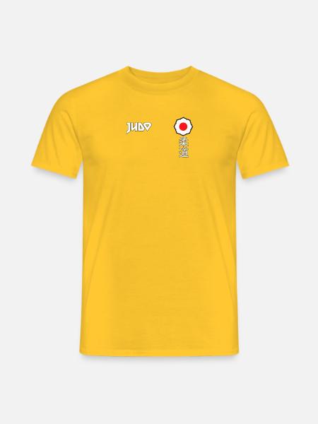 Judo Desgin - Men's T-Shirt - yellow