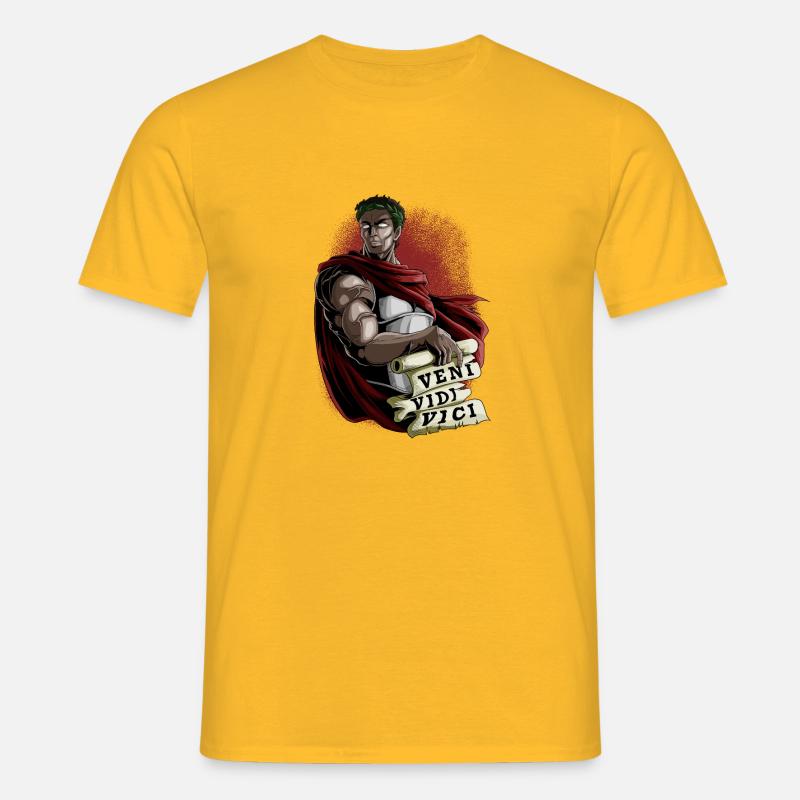 Caesar 1 - Männer T-Shirt - Gelb
