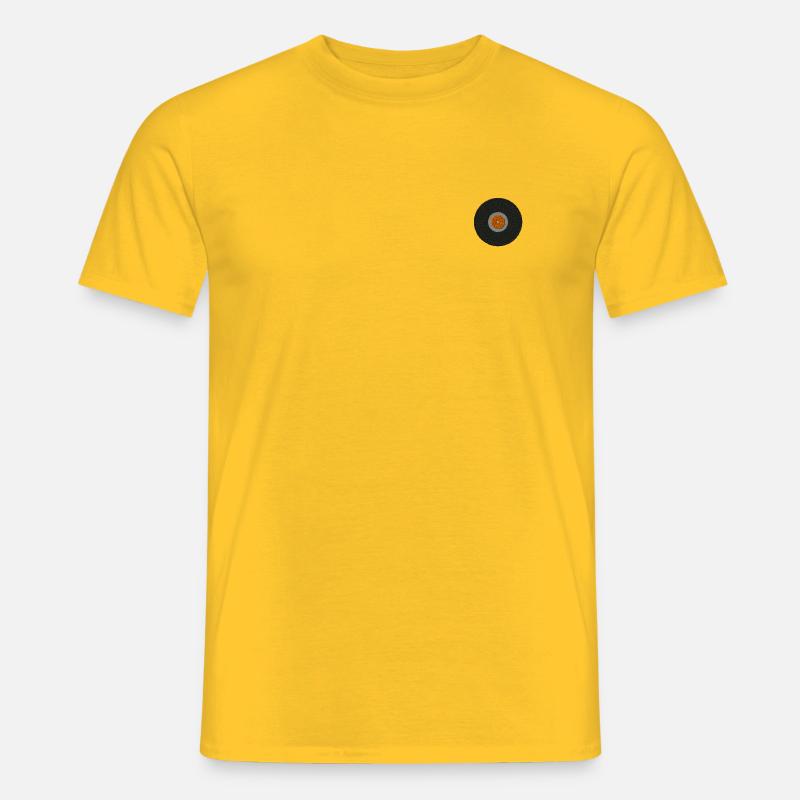 CD - Männer T-Shirt - Gelb