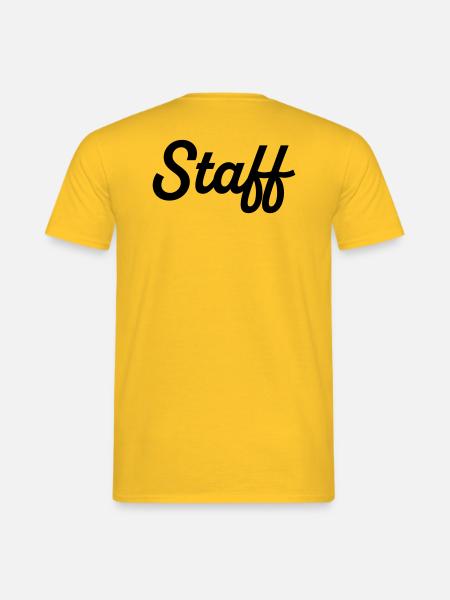 Staff 2 - Männer T-Shirt - Gelb