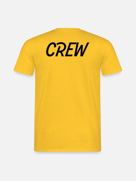 CREW1 - Männer T-Shirt - Gelb