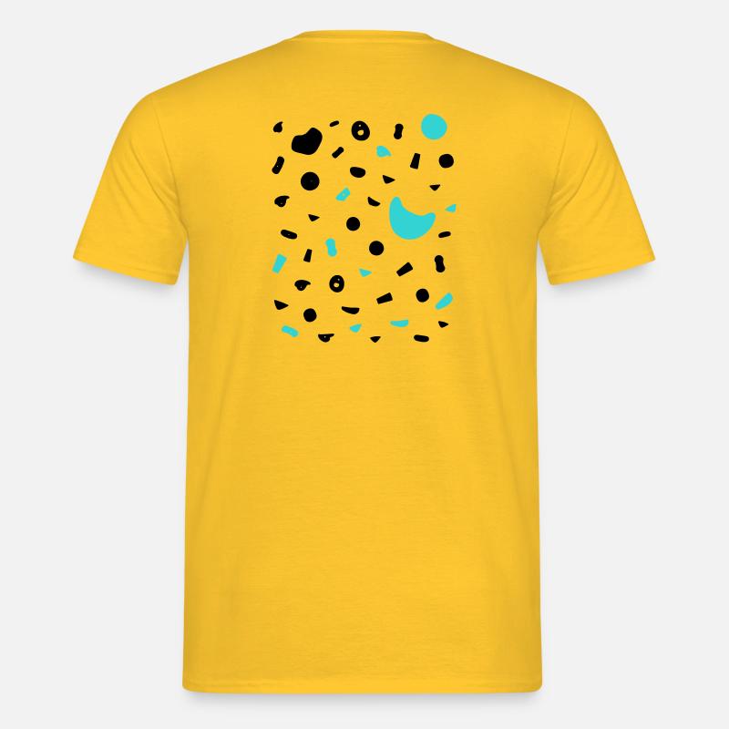 Boulder Projekt 7a Design Klettergriffe klettern - Männer T-Shirt - Gelb