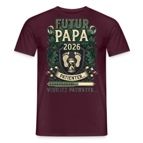 Maquette de T-shirt homme « Gravure Héraldique Premium » à imprimer et personnaliser