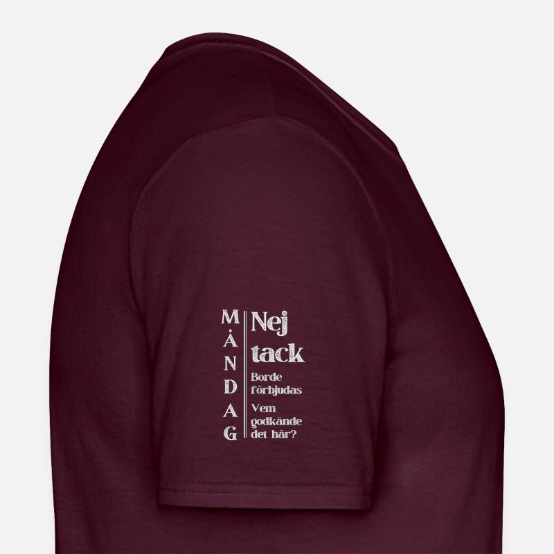 Fun design for the Monday hater Men’s T-shirt