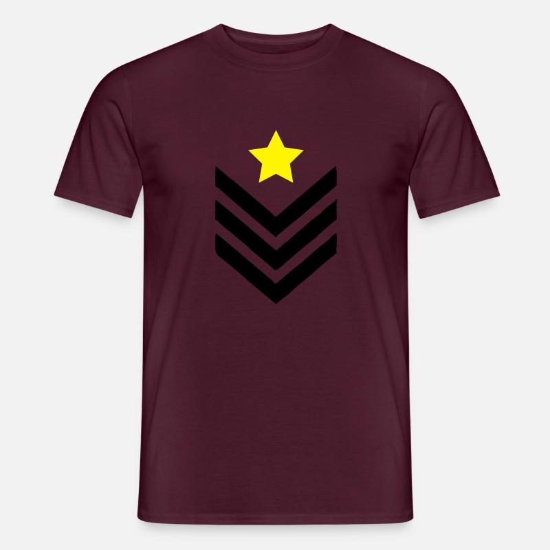 abzeichen_002 - Männer T-Shirt - Ziegelrot