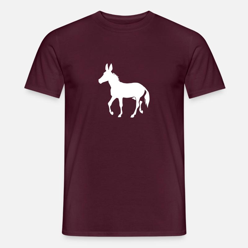 Muli - Männer T-Shirt - Ziegelrot
