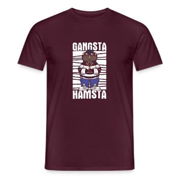 Nagetier Hamster - Männer T-Shirt - Ziegelrot - Vorne - AI Model Male 178 light (178cm)