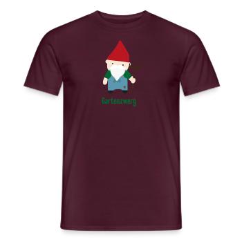 Bunter Garten Gemüse Spaß für kleine Entdecker - Männer T-Shirt - Ziegelrot - Vorne - AI Model Male 178 light (178cm)