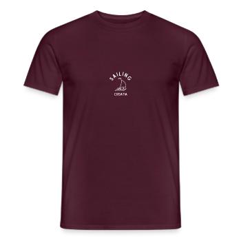 5 - Männer T-Shirt - Ziegelrot - Vorne - AI Model Male 178 light (178cm)