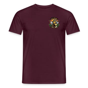 B IV 05/24 IDF NRW - Männer T-Shirt - Ziegelrot - Vorne - AI Model Male 178 light (178cm)