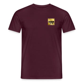 Jamais trop vieux pour l’or - T-shirt homme - rouge brique - Devant - AI Model Male 178 light (178cm)