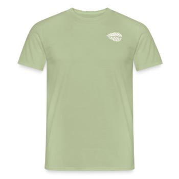 Leaf - Men's T-Shirt - sage - Front - AI Model Male 178 light (178cm)