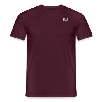 T-shirt avec Kanji Japonais « Success » - T-shirt homme - rouge brique - Devant - AI Model Male 178 light (178cm)