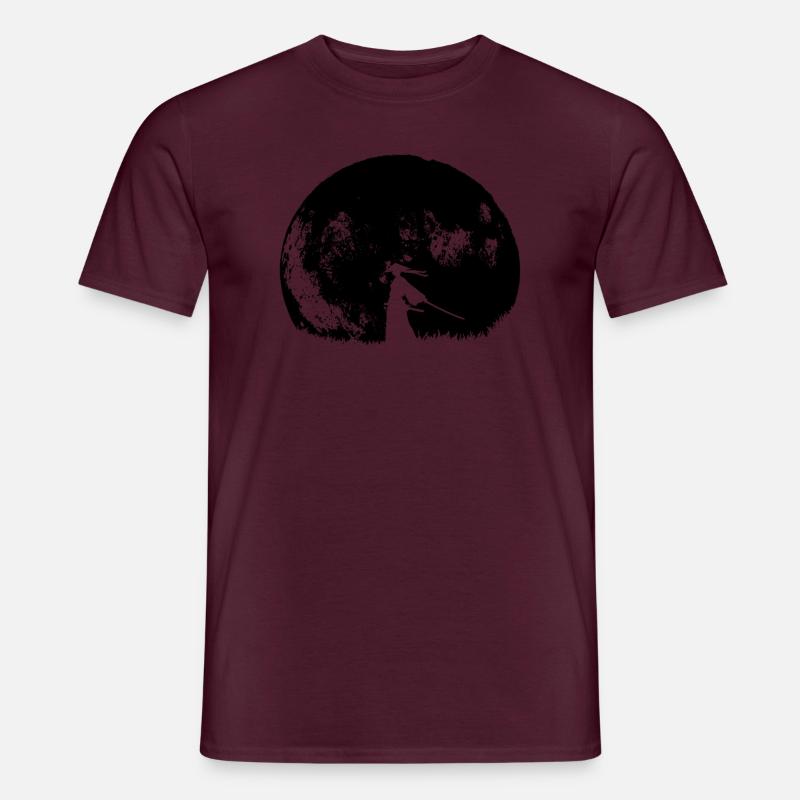 Samurai retro - Men’s T-shirt - brick red